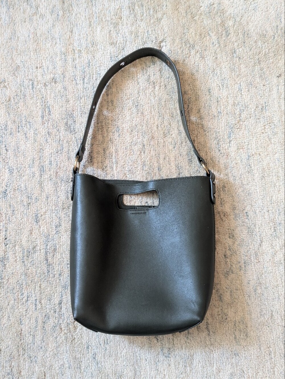 Anthropologie Convertible Vegan Leather Olive Purse With Wallet EUC